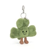 JellyCat Inc Amuseables Siofra Shamrock Bag Charm