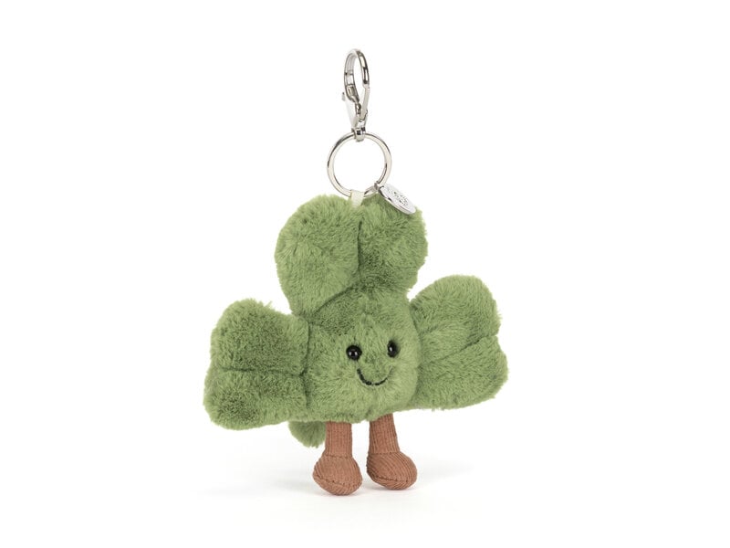 JellyCat Inc Amuseables Siofra Shamrock Bag Charm
