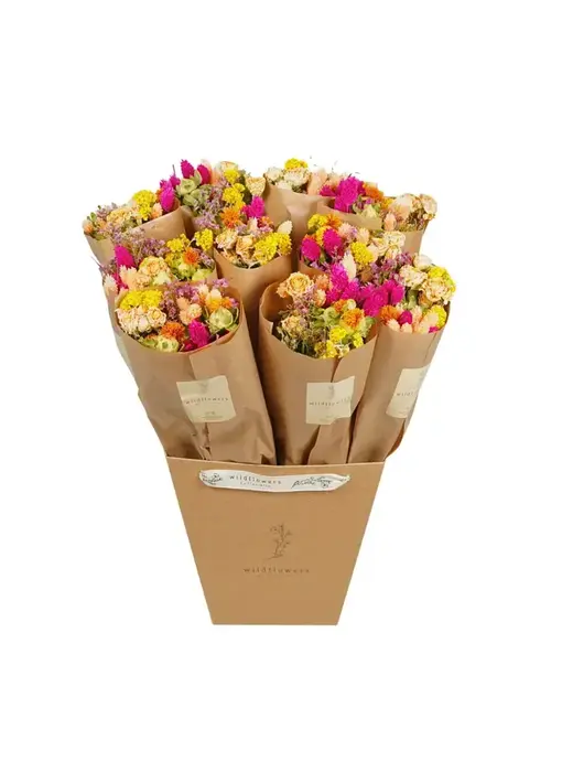 Dried Flowers - Market Bouquet - Summer Crush (Single Bouquet)
