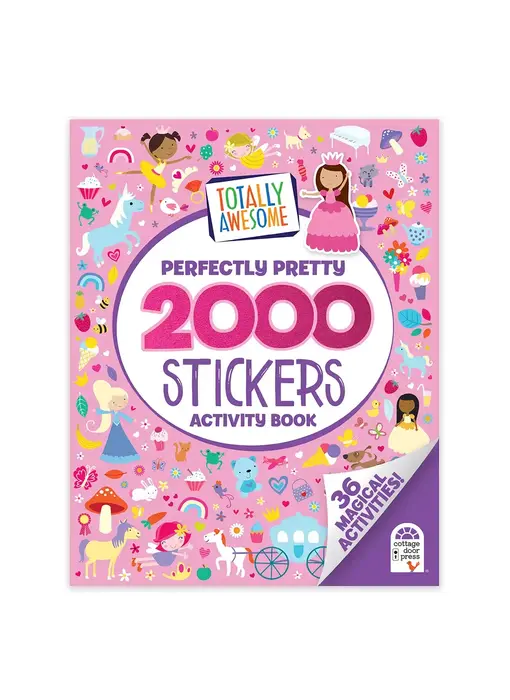 Totally Awesome Perfectly Pretty 2000 Stickers Activity Book