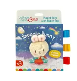 cottage door press Snuggle Bunny Crinkle Finger Puppet Book