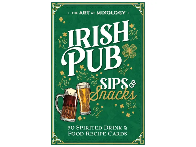 cottage door press Art of Mixology Irish Pub Sips & Snacks Recipe Cards