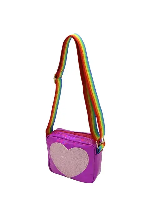 Heart Purse - Dark Pink