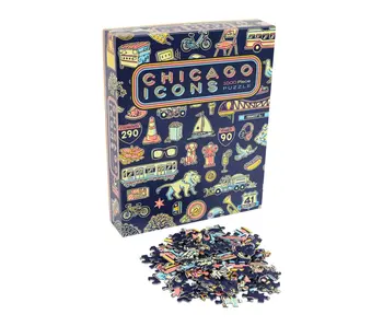 Chicago Icons 1000 Piece Puzzle
