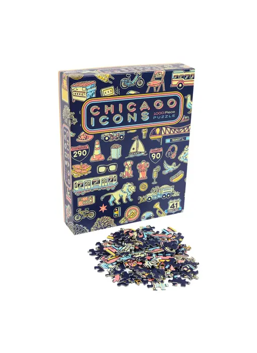 Chicago Icons 1000 Piece Puzzle
