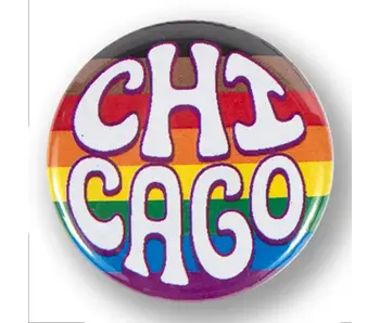 Button Pin - chicago pride