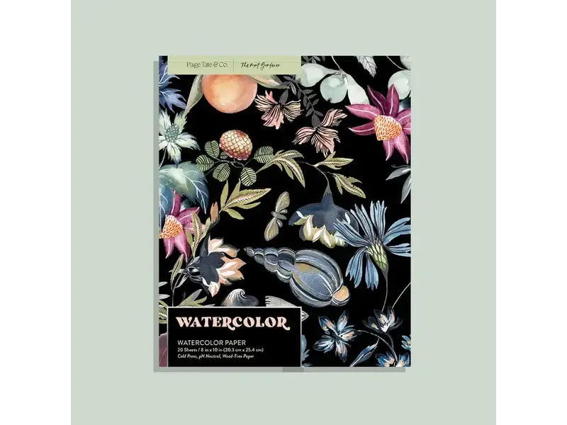 Paige Tate & Co Watercolor Notepad: Premium Watercolor Paper (Spring)