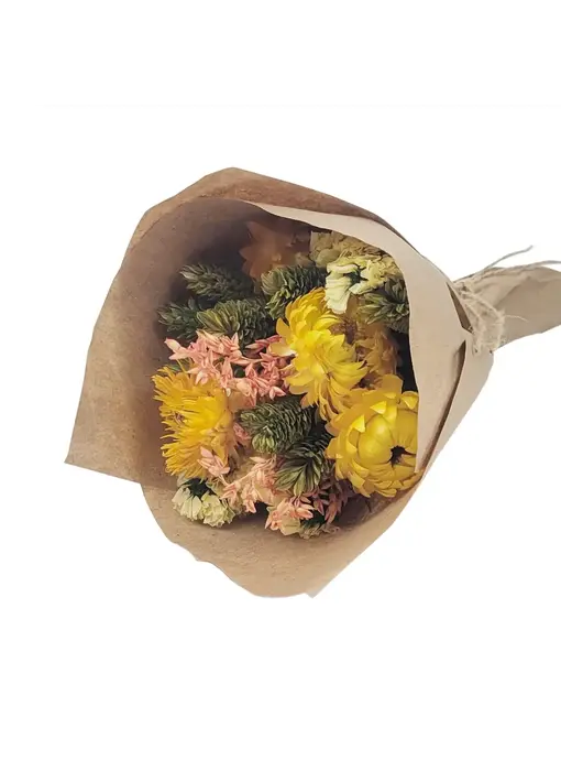 Mini Golden Glow Floral Bouquet Bundle