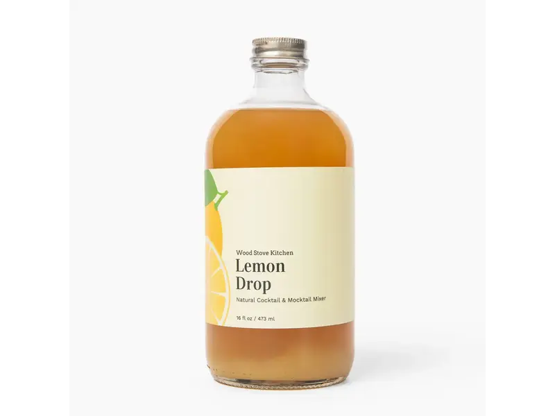Wood Stove Kitchen Lemon Drop Mixer For Cocktails and Mocktails, 16 Fl oz