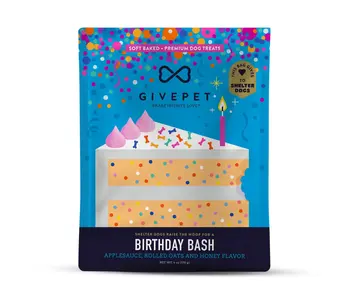 GivePet Birthday Bash Soft-Baked Dog Treats