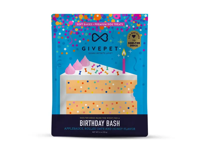 GivePet GivePet Birthday Bash Soft-Baked Dog Treats