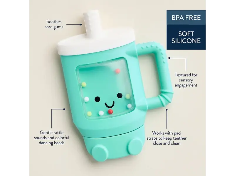 Itzy Ritzy Sweetie Shake Plus™ - Teething + Rattle Toy