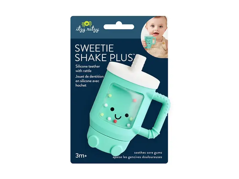 Itzy Ritzy Sweetie Shake Plus™ - Teething + Rattle Toy