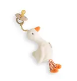 Itzy Ritzy Bitzy Pal Natural Rubber Pacifier & Plush Goose