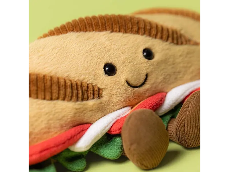 JellyCat Inc Amuseables Caprese Baguette