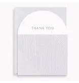 Paper Source Diecut Arch Thank You Card Set - Set of 10