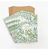 Paper Source Watercolor Garden Thank You Card - Set of 10