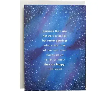 Sympathy Stars Sympathy Card