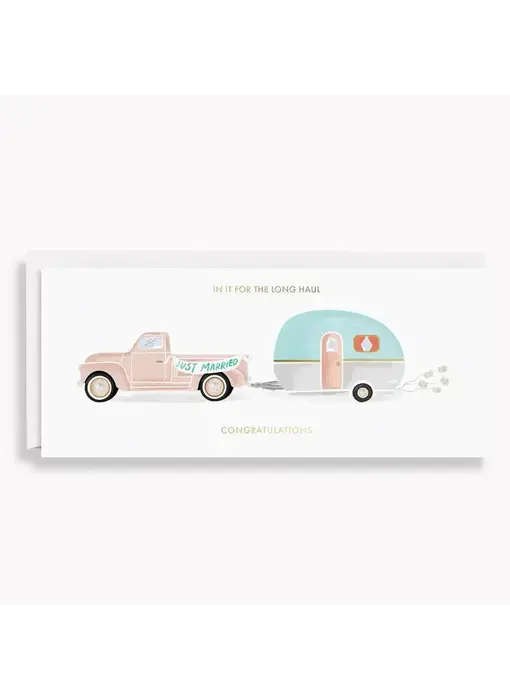Long Haul Wedding Card