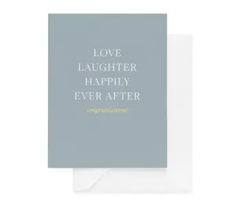 Love Laughter Happily Ever After
