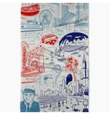 Geometry Chicago in Color Tea Towel (18 x 30)