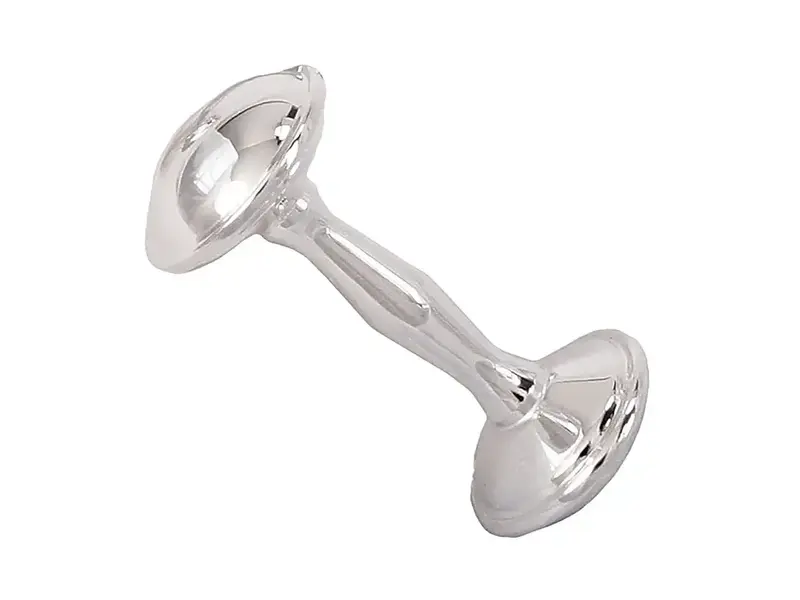 Stephan Baby by Creative Brands Rattle - Silver