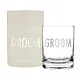 Dof Rocks Glass - Groom