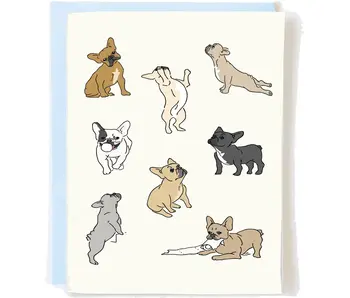French Bulldog Card