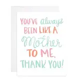 9th Letter Press Second Mother