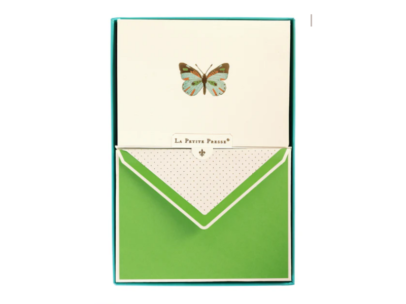 Graphique De France La Petite Presse Butterfly Boxed Correspondence Notes