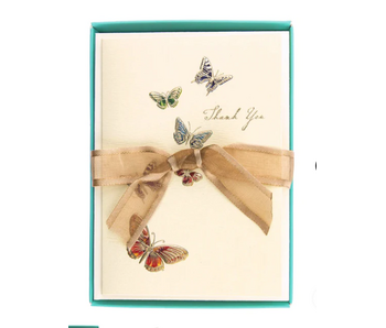 La Petite Presse Butterflies Boxed Notes; Set of 10