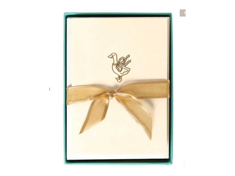 Graphique De France Goose La Petite Presse Boxed Cards; set of 10