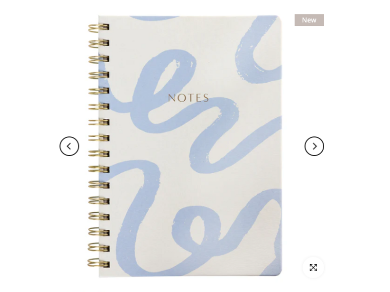 Graphique De France Blue Swirl Modern Journal | Notebook | Planner