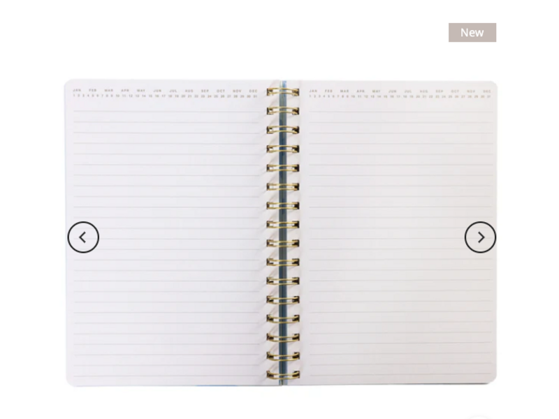 Graphique De France Blue Swirl Modern Journal | Notebook | Planner