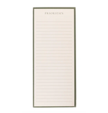 Graphique De France Green "Priorities" List Pad