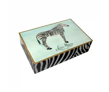 Mary Maguire Zebra: Traditional Truffles 12 PC Tin