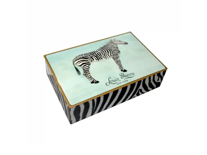 Louis Sherry Mary Maguire Zebra: Traditional Truffles 12 PC Tin