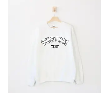 Custom Bride Embroidered Sweatshirt