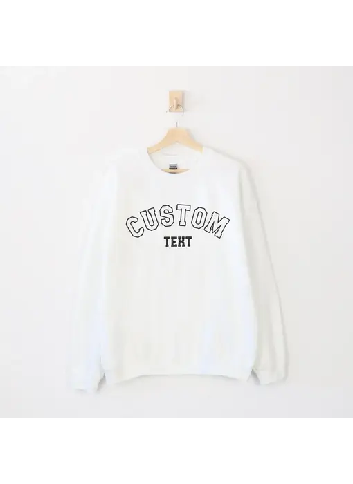 Custom Bride Embroidered Sweatshirt