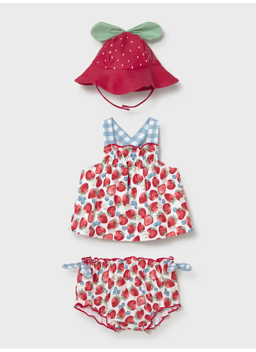 3-Piece Swim Set with Sun Protection