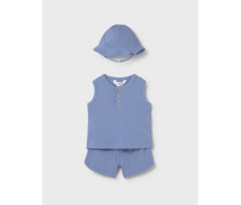 3-Piece Shorts with Hat Set - Velero