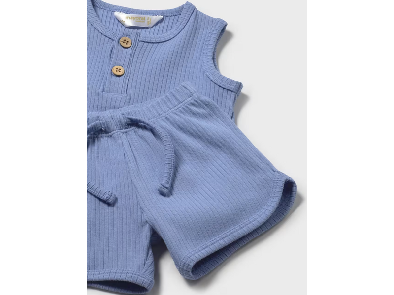 Mayoral 3-Piece Shorts with Hat Set - Velero