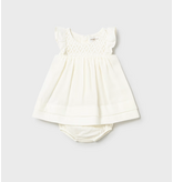 Mayoral Lace Accent Dress with Bloomers