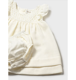 Mayoral Lace Accent Dress with Bloomers