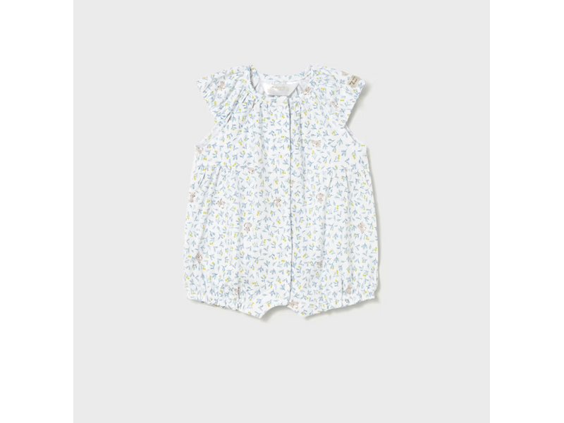 Mayoral Kitten Printed Romper