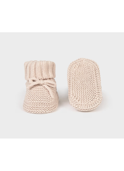 Knit Booties Mole - 3 month