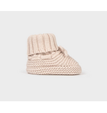 Mayoral Knit Booties Mole - 3 month