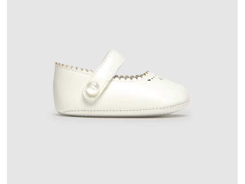 Mayoral Mary Jane Flats - White