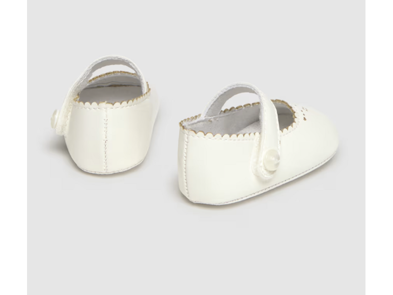 Mayoral Mary Jane Flats - White