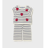 Mayoral Knit Pants with Heart Top Set - Natural